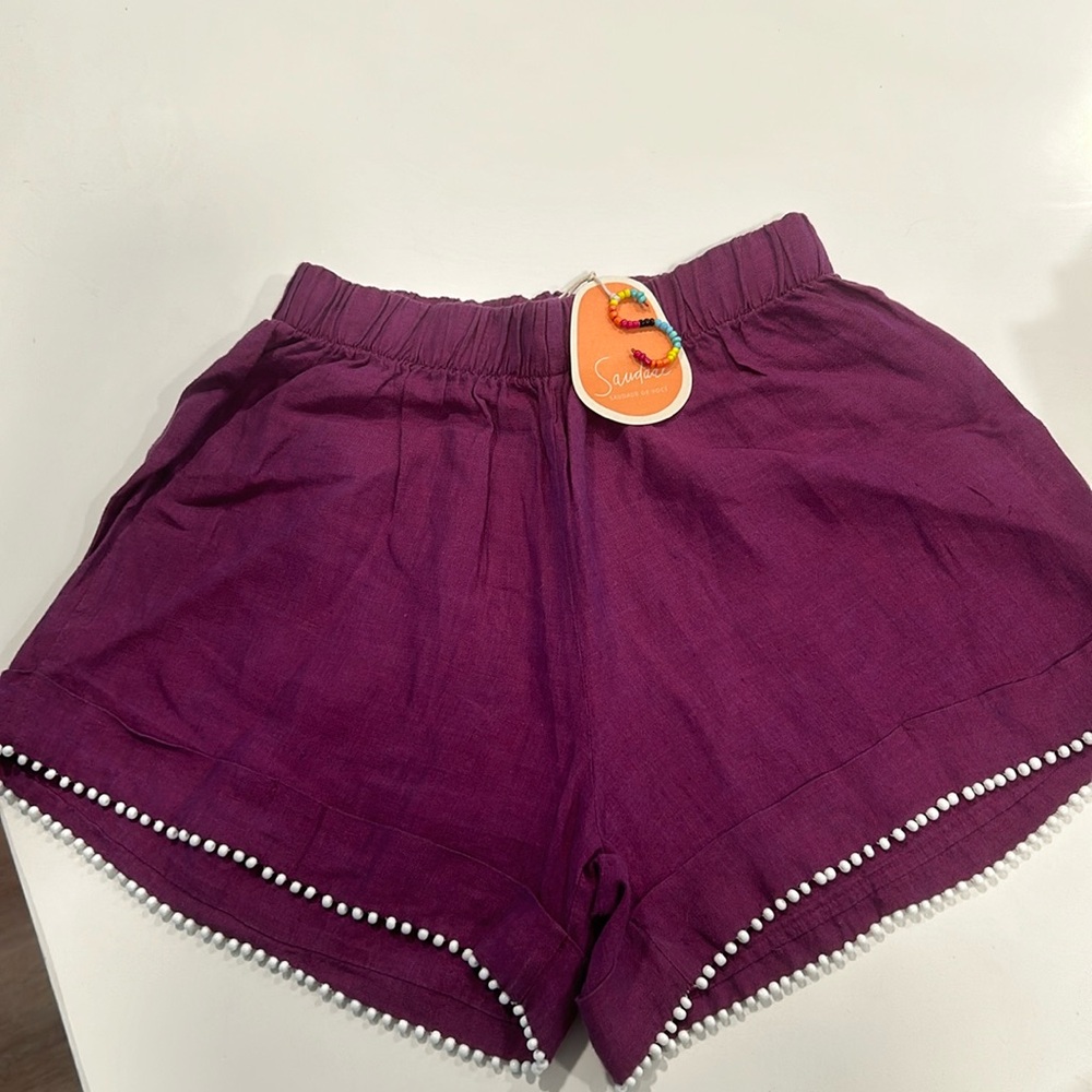 Saudade de Voce Linen shorts